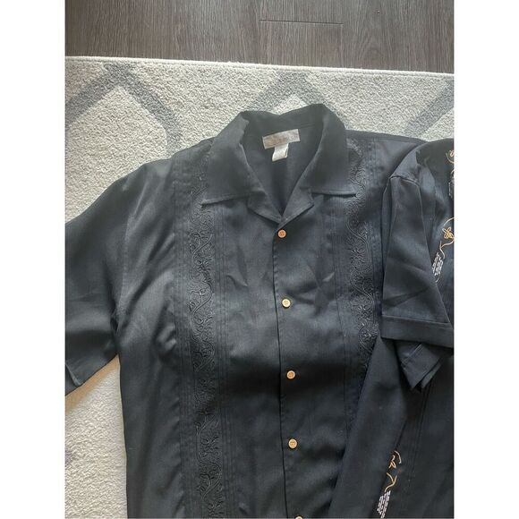 Bundle of 2 Cabana Sun Hawaiian Shirt Size L - Picture 2 of 5